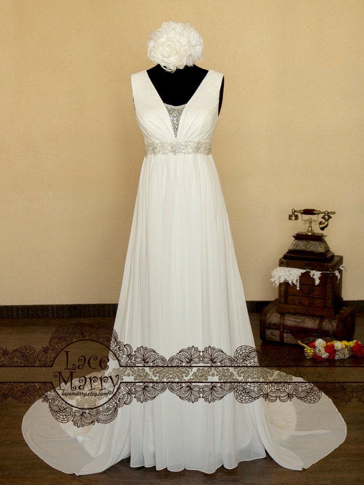 20 Best Empire Waist Wedding Dresses Of All Time Yourtango 